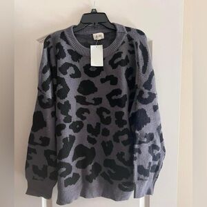 Leopard sweater